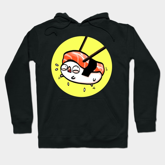 Nigiri Ruuuun Hoodie by Hellenor